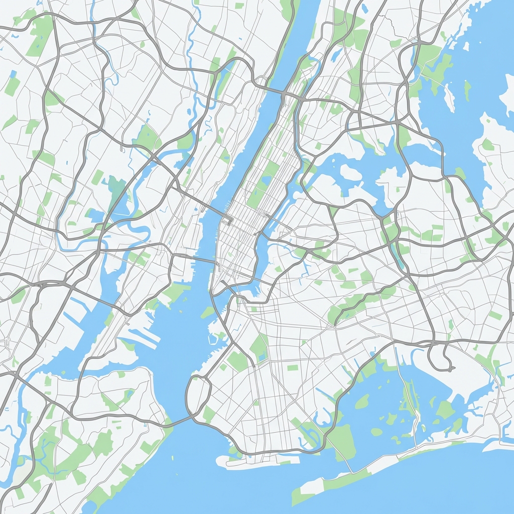 New York Street Map